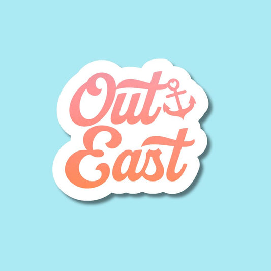 Out East Vinyl Sticker