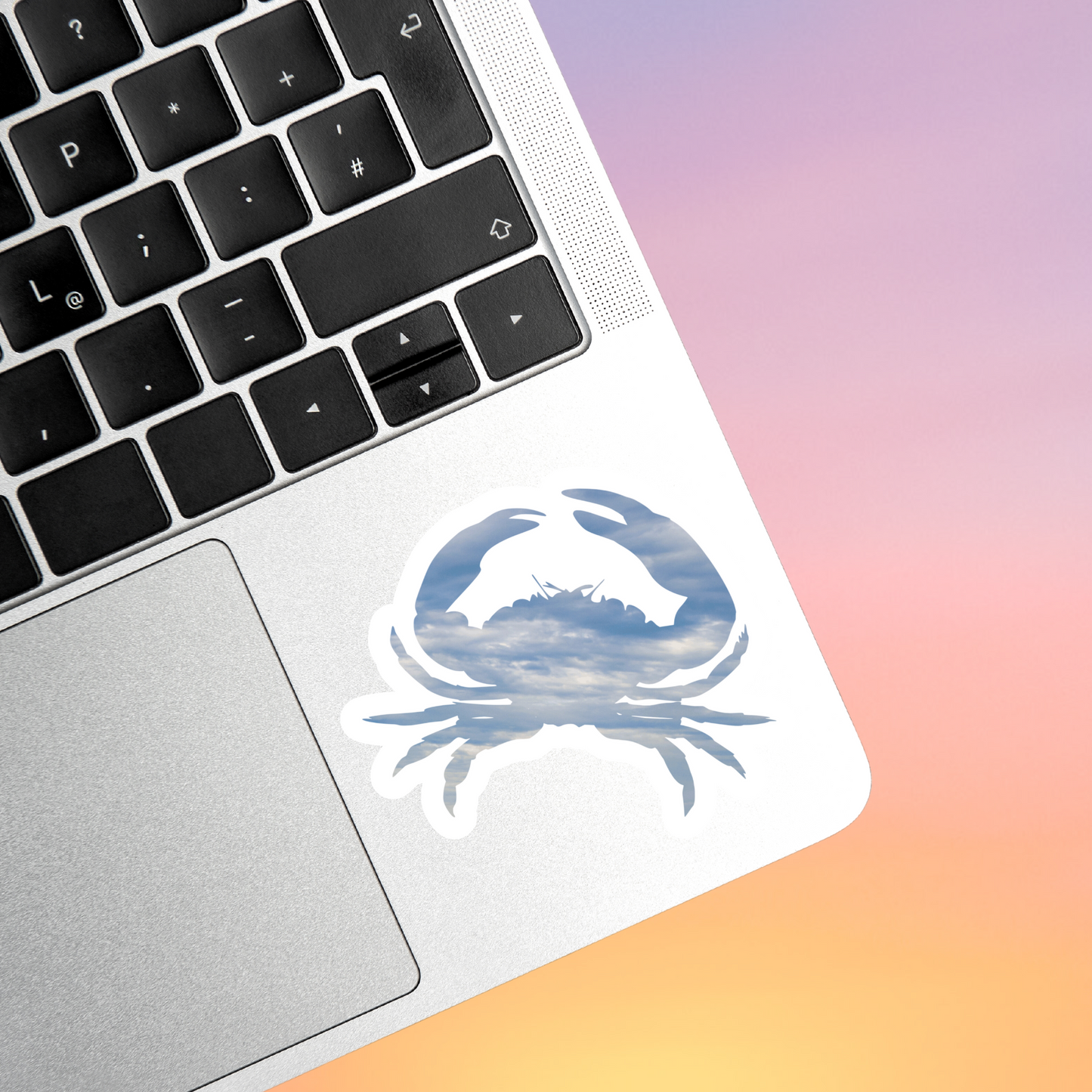 Blue Crab Vinyl Sticker